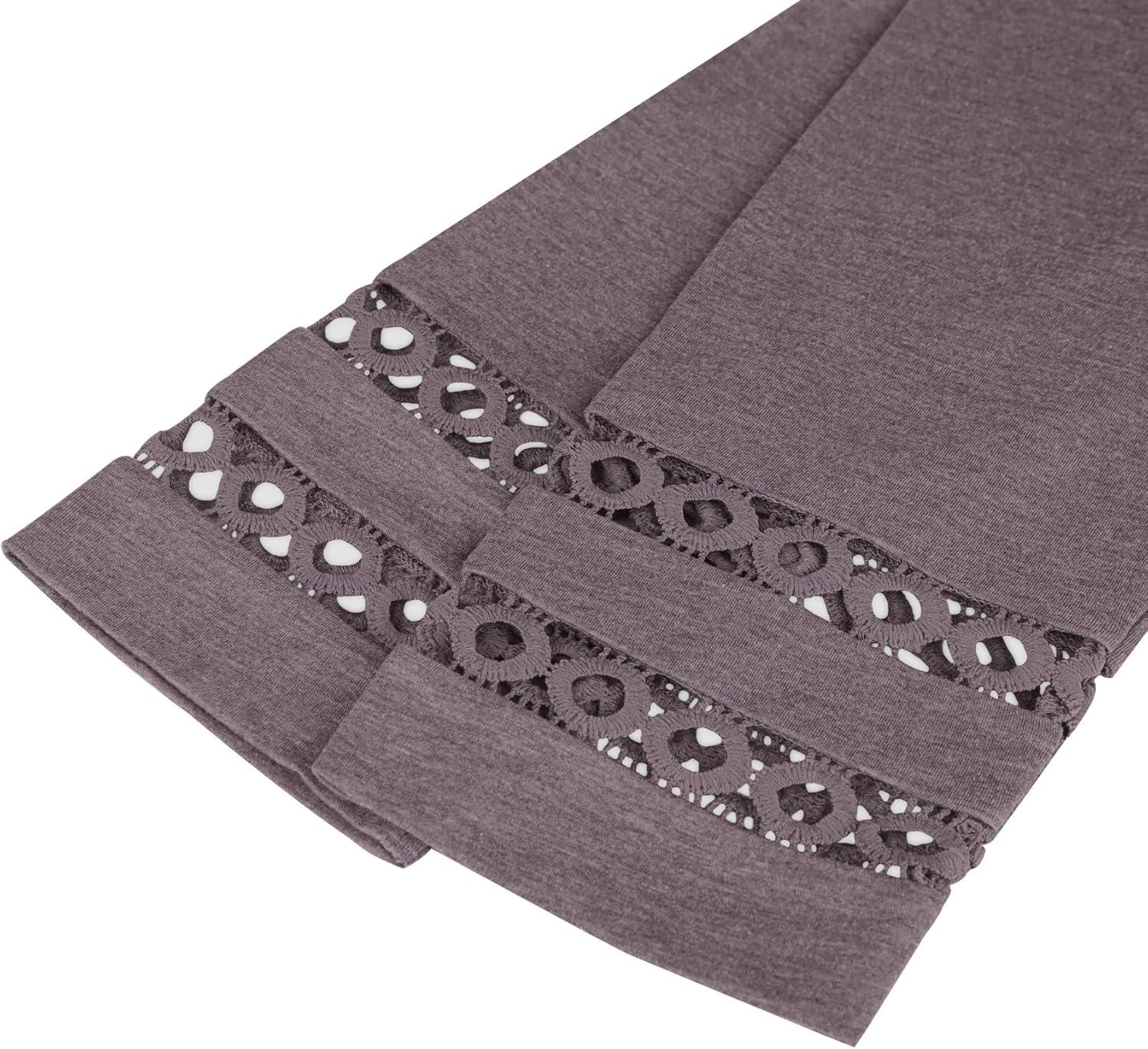 imageXIEERDUO 34 Length Sleeve Womens Tops Dressy Casual Blouses for Women 2025 Trendy V Neck T Shirts Summer ClothesCoffee Grey