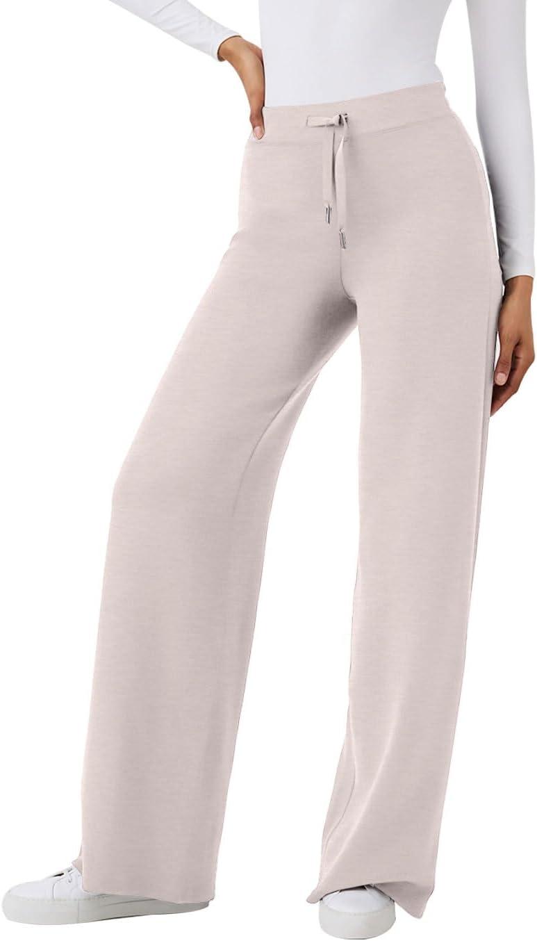 imageXIEERDUO Lounge Sets For Women 2025 Half Zip Sweatshirt And Wide Leg Sweatpant 2 Piece Outfits Sweatsuit Tracksuit02khaki