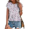 S-pink Blue Floral