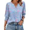 K-blue Floral