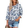 1-floral Blue