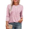 Patterned-pink Dot