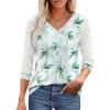 Patterned-boho Leaf