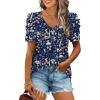23-deepblue Floral