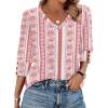 F-red Floral Stripe