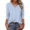 Patterned-sky Blue Striped