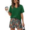 Green Floral