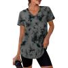 18 Tie-dye Print Black