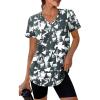 23 Black White Floral