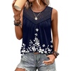 Patterned-blue Floral